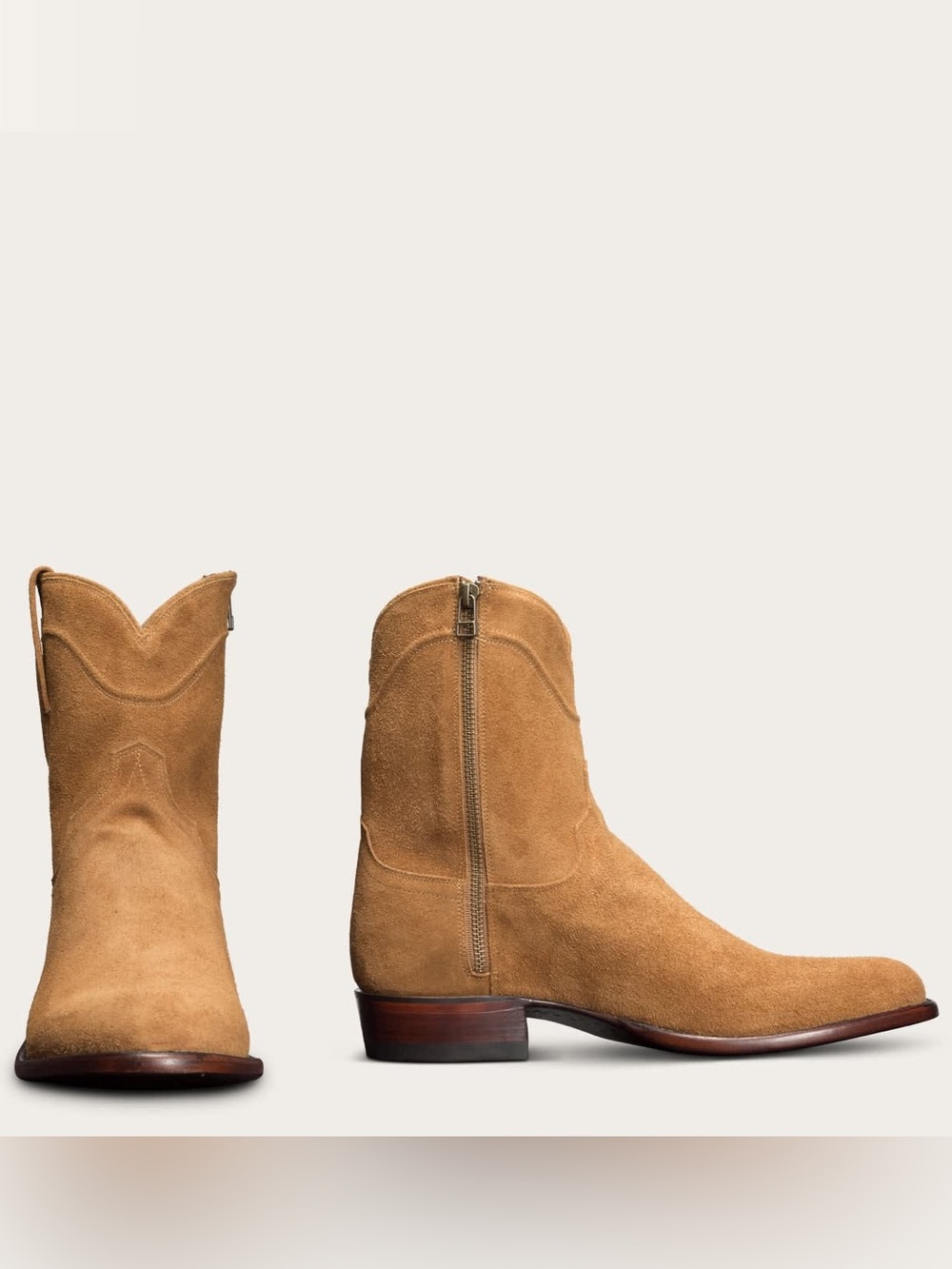 NWT TECOVAS The Roy Suede Boots